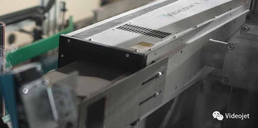 Videojet 激光打码机装置在包装出产线