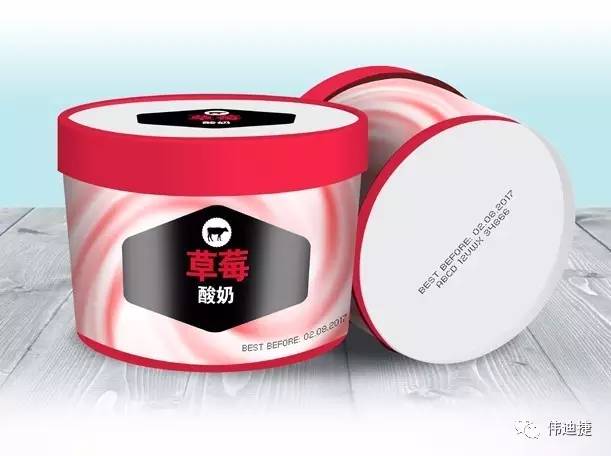 乳制品包装瓶盖上的日期批次喷码