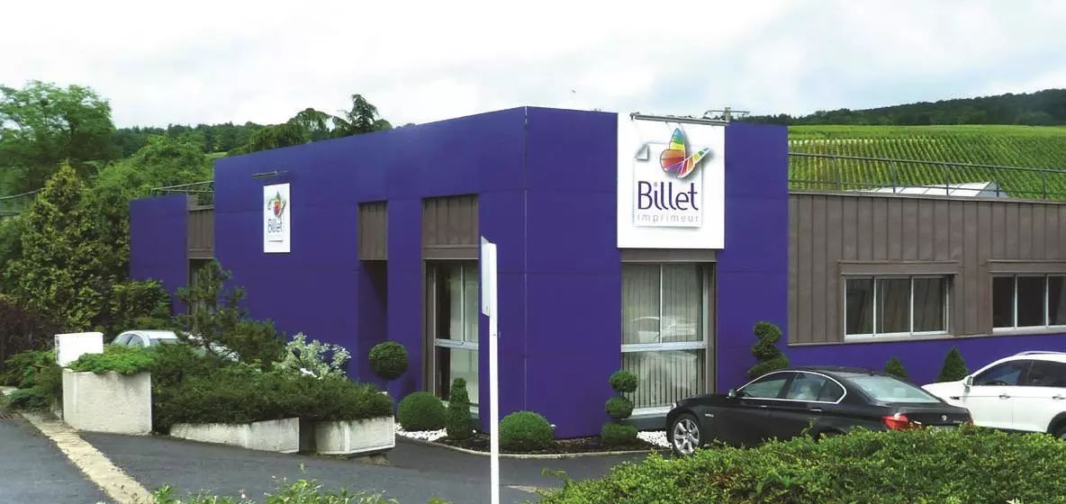 Imprimerie Billet标签印刷工厂表景