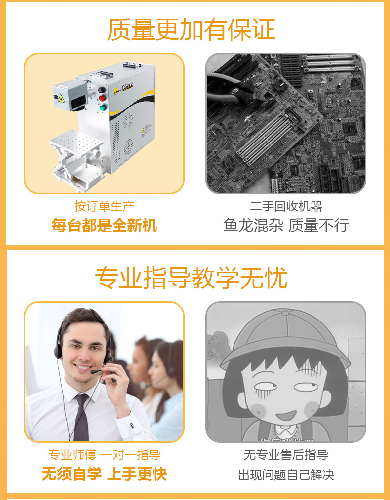 E230激光打标机品质检测与技术支持注明