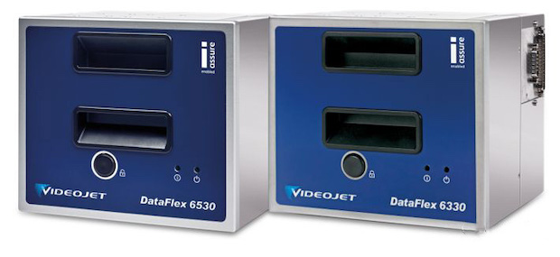 带VIDEOJET DataFlex6530和6330象征的两台设备