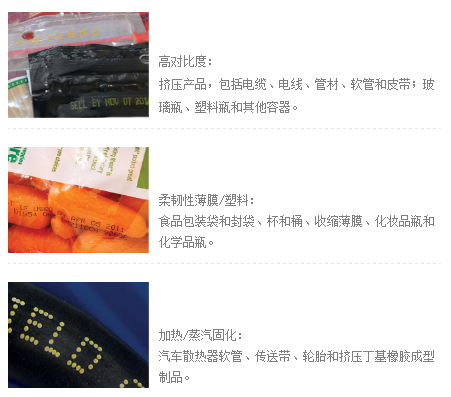2020120700513434 包装和深色部件上的彩色字符象征示例
