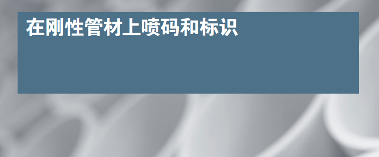 2020123101214252 “在刚性管材上喷码和标识”主题横幅